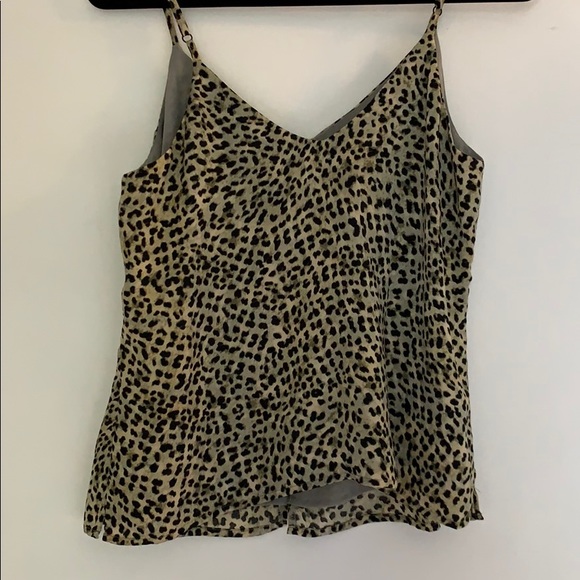 Dusty Olive Leopard Tank - Picture 2 of 2